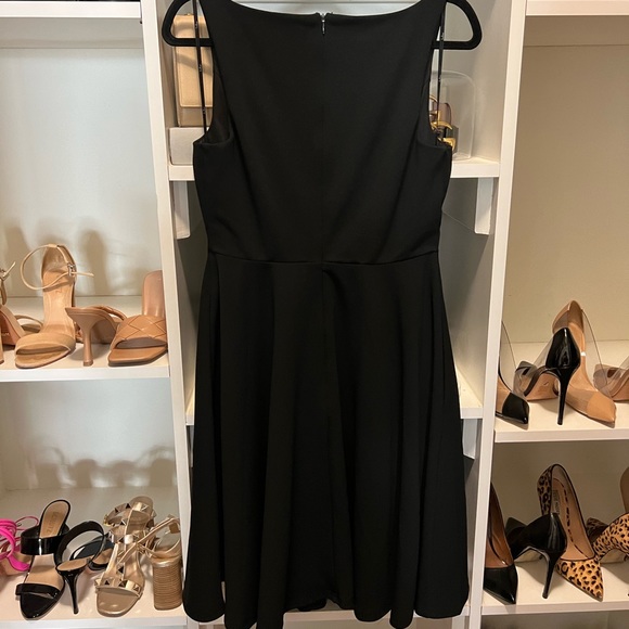 Lulu’s Fall For You Black Skater Dress Medium - Picture 8 of 9